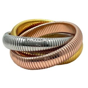 Cobra 4 golds plated bracelet